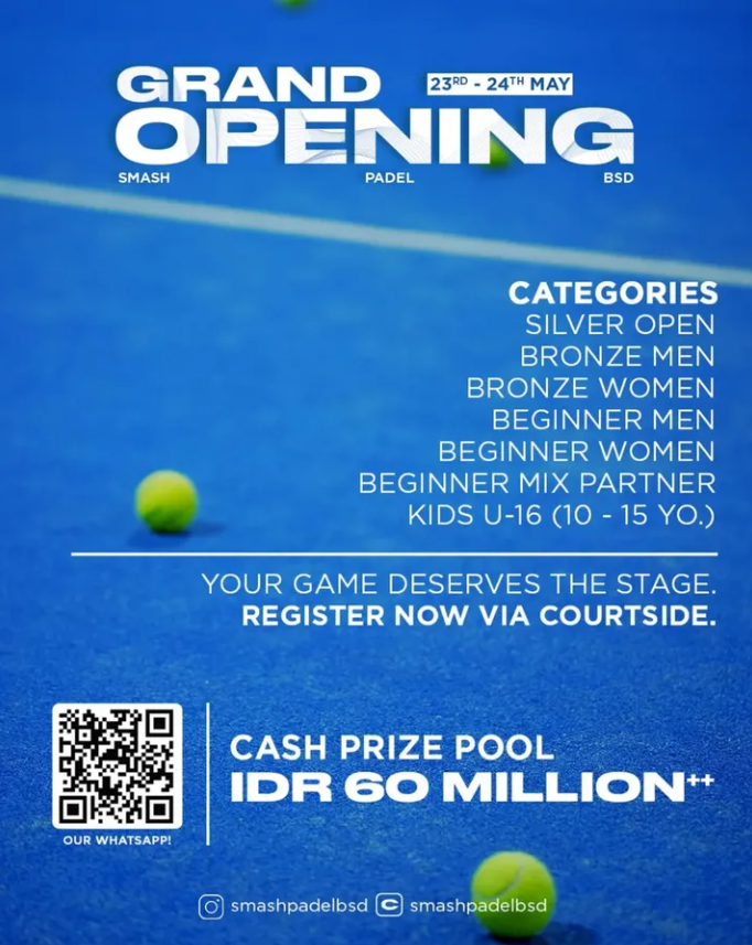 Grand Opening Padel BSD